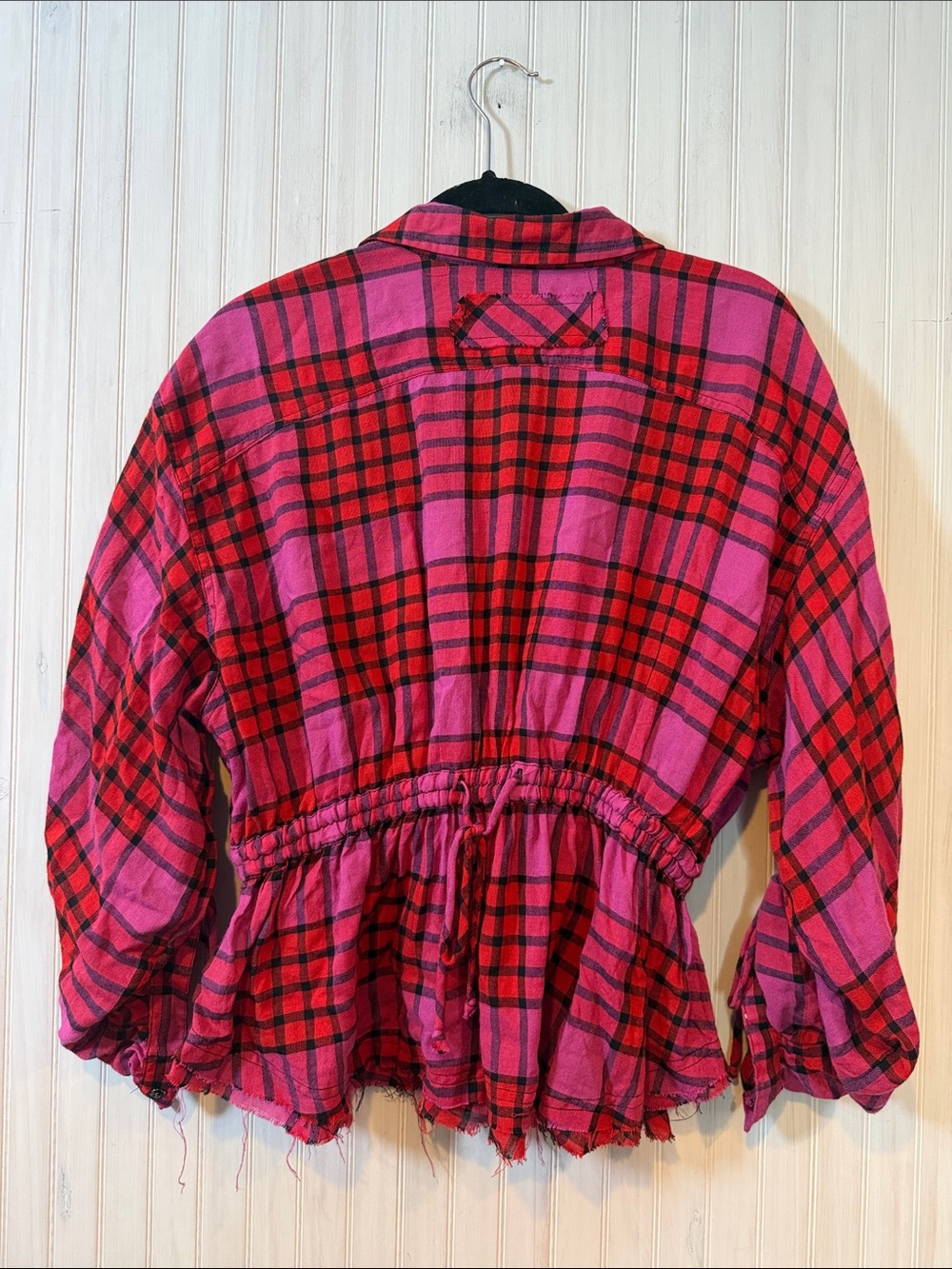 Free People Pacific Plaid Dawn Button Down Small View 6
